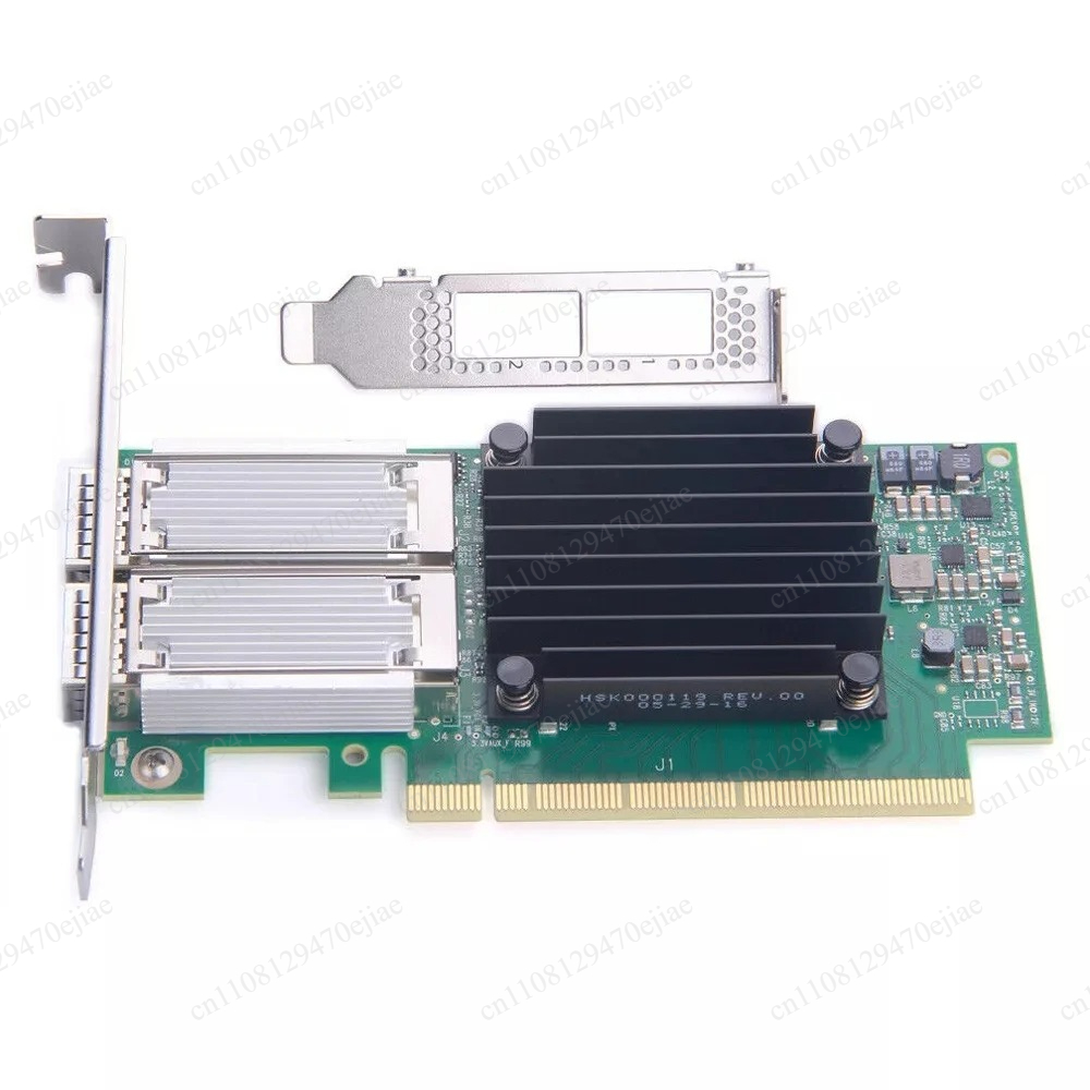 100Gbe Qsfp28 Network Card - การ์ดเชื่อมต่อเครือข่าย Mellanox ConnectX-4 MCX456A-ECAT แบบสองพอร์ต 100GbE